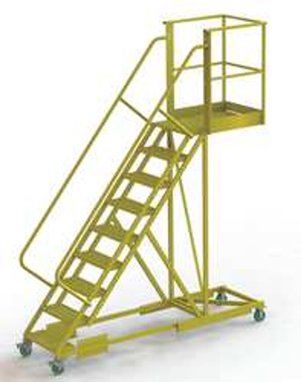 TRI-ARC UCS500930246 ROLLNG LDR UNASMBLD HNDRL PLATFM 90 IN H