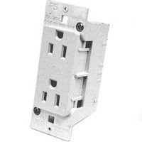 UNITED STATES HARDWARE E-120C DUPLEX MOBILE HOME RECEPTACLE