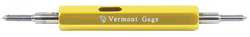 VERMONT GAGE 302107030 GO/NO GO PLUG GAGE ASSY M2.5-0.45 6H