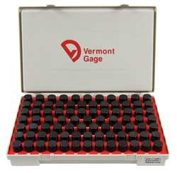 VERMONT GAGE 901101000 PIN GAGE SET PLUS 0.917-1.000 IN BLACK