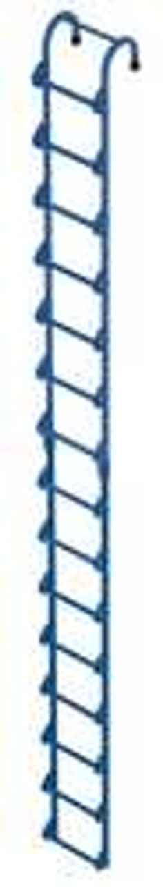 VESTIL NTAL-15 STORAGE TANK LADDER 15 FT 3 IN H STEEL