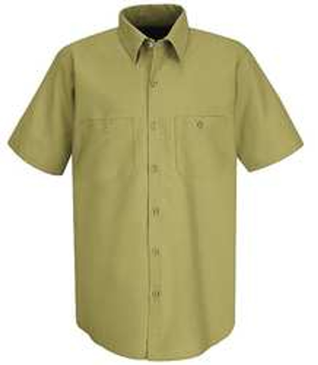 VF WORKWEAR SP24KKSSM SHORT SLEEVE SHRT KHKI 65 PET/35 CTN M
