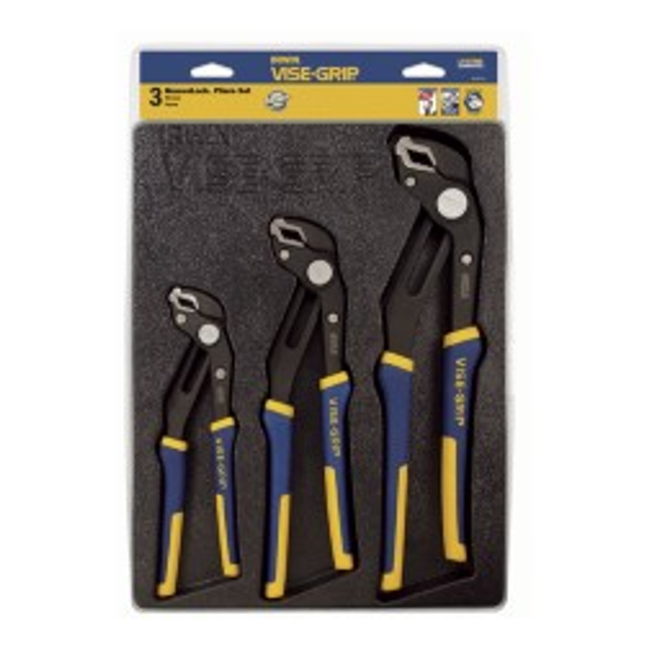 IRWIN 2078710 3 PIECE GROOVELOCK PLIER SET