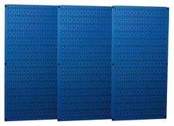 WALL CONTROL 35-P-3248BU G0361 PEGBOARD ROUND 32 IN H 48 IN W BLU