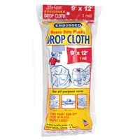 WARP BROTHERS EC-912 9X12FT 1MIL PLAST DROPCLOTH   