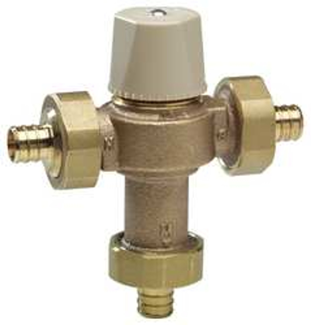 WATTS 1/2 LF MMV-PEX MIXING VALVE BRASS 20 GPM AT 125 PSI