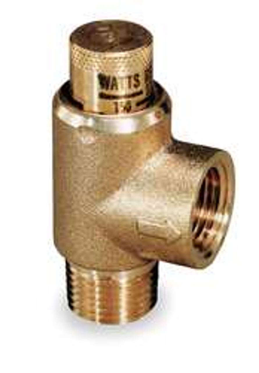 WATTS 530-3/4 ADJUSTABLE RELIEF VALVE 3/4 X 1/2 175PSI
