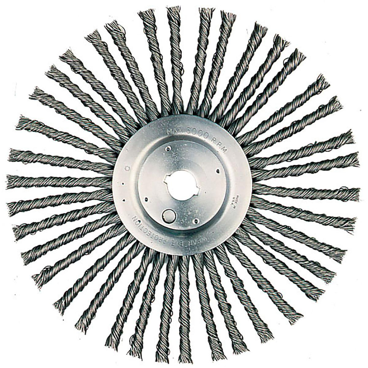 WEILER CORPORATION 94026 12" CABLE TWIST WIRE WHEEL .035 1" A.H.