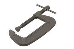 WESTWARD 10D475 C-CLAMP HD 6-1/4 IN 2-7/8 DEEP BLACK