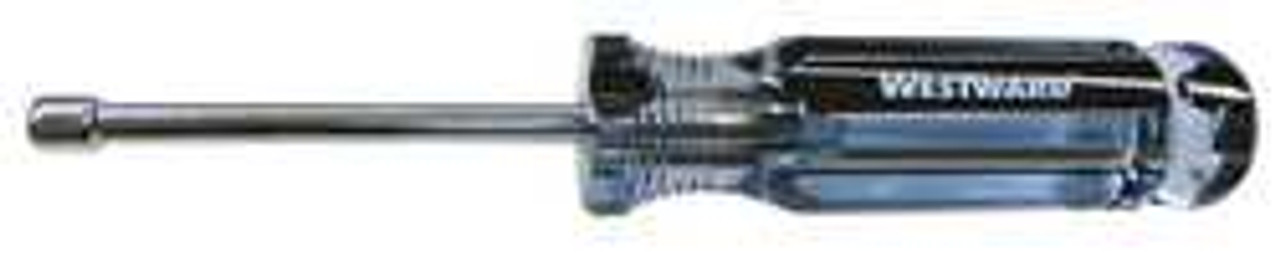 WESTWARD 10J241 NUT DRIVER HEX 5MM BLACK STEEL