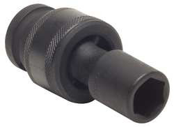 WESTWARD 4LYJ5 FLEX IMPACT SOCKET 3/8IN DR 3/8IN 6PTS