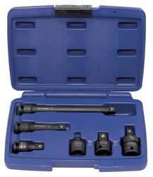 WESTWARD 4PRF9 IMPACT ADAPTER/EXTENSION SET 3/8 IN DR