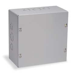 WIEGMANN SC121204 ENCLOSURE MTLC 12IN.HX 12IN.WX4IN.D