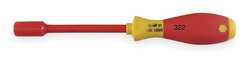 WIHA TOOLS 32261 INSULATED NUT DRIVER 7/32 5.0 IN L SHANK