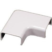 WIREMOLD LEGRAND C56 CORDMATE II WHITE FLAT ELBOW CORD COVER