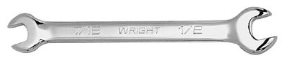 WRIGHT TOOLS 1312 OPEN END WRENCH FULL POLISH - 5/16" X 3/