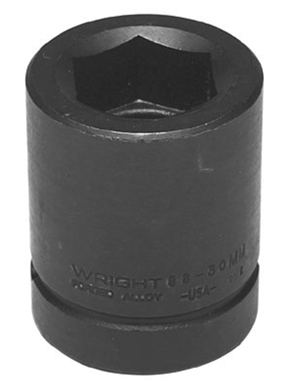 WRIGHT TOOLS 88-37MM 1" DR. 6 PT. STD. METRICIMPACT SOCKET
