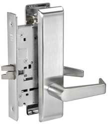 YALE AUCN8801FL x 626 MORTISE LOCKSET LEVER PASSAGE GRD. 1