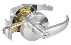 YALE PB4607LN x 605 DOOR LEVER LOCKSET CURVED ENTRY