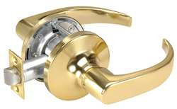 YALE PB5401LN x 605 DOOR LEVER LOCKSET CURVED PASSAGE