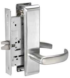 YALE PBCN8801FL x 626 MORTISE LOCKSET LEVER DULL CHROME