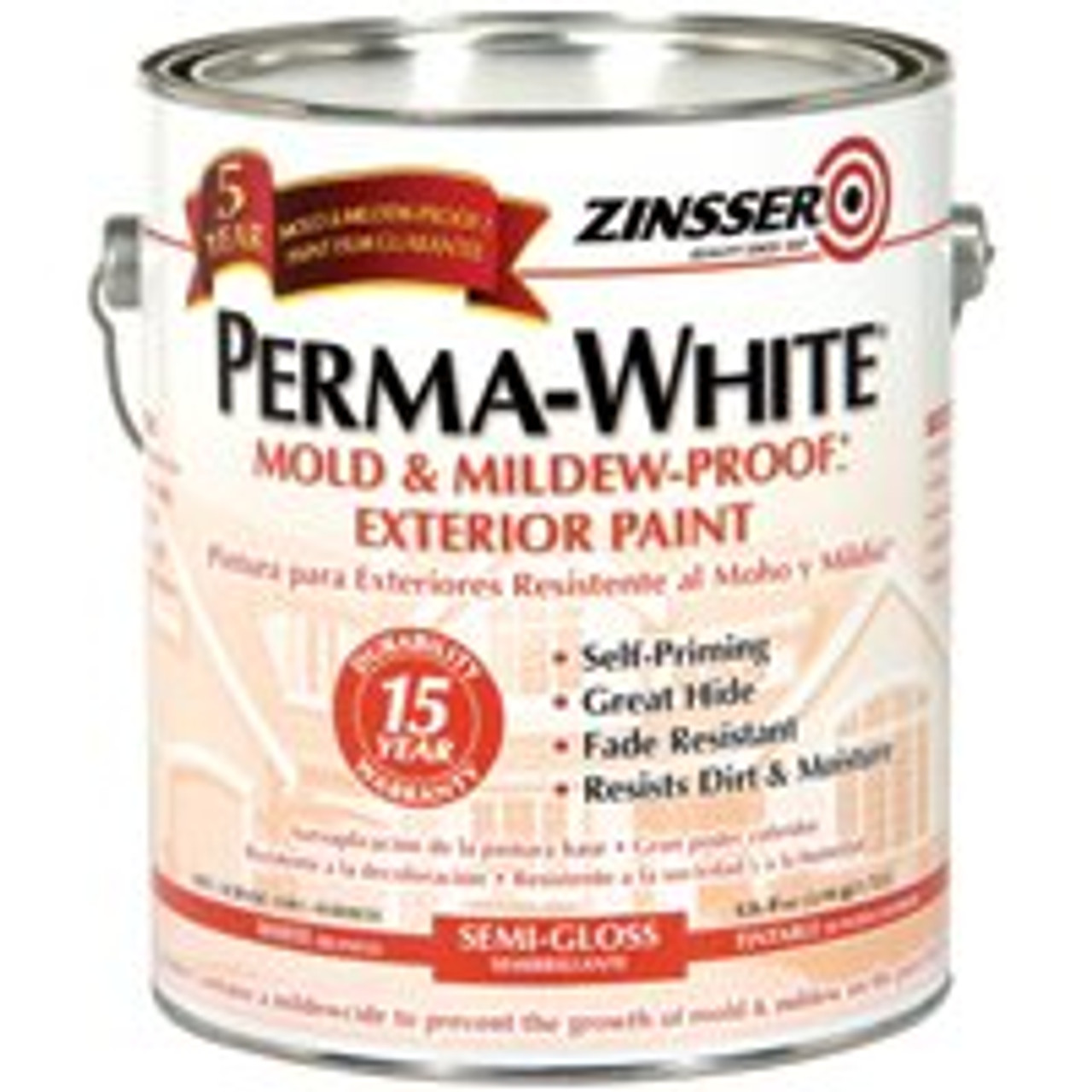 ZINSSER 3131 PERMA-WHITE SEMI-GLOSS MOLD & MILDEW-PRO ZINSSER 3131 PERMA-WHITE SEMI-GLOSS MOLD & MILDEW-PRO