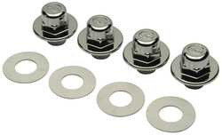 ZURN INDUSTRIES P1203-FINISHTRIM CAP NUTS AND WASHERS FOR 1WXD4 1WXD5 PK4