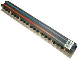ZURN PEX QPPM15H21C PEX MANIFOLD,PREASSEMBLED,37-7/16" L