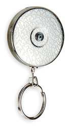 KEY-BAK 0003-011 KEY REEL 24 IN SS CORD BELT LOOP