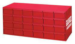 DURHAM MFG CO 007-17-S1157 DRAWER BIN CABINET 13IND X 35INW X 16INH