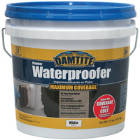 DAMTITE WATERPROOFING 01211 WATERPROOFER POWDER WHITE 21LB