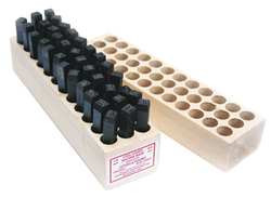 YOUNG BROS. STAMP WORKS, INC. 01361 LETTER AND NUMBER SET 1/16 IN H STEEL