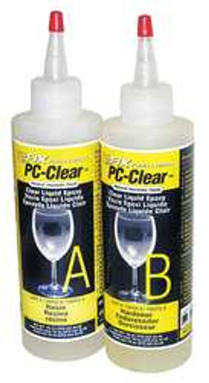 PC PRODUCTS 070161 EPOXY FAST SETTING 16 OZ. CLEAR