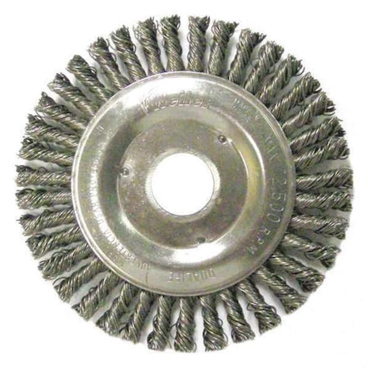WEILER CORPORATION 08750 WHEEL BRUSH,4-7/8",7/8" ARBOR HOLE