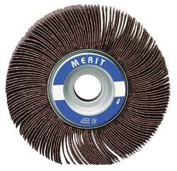 MERIT 08834137310 FLAP WHEEL 1 DIA 1 W SHK 1/4 60