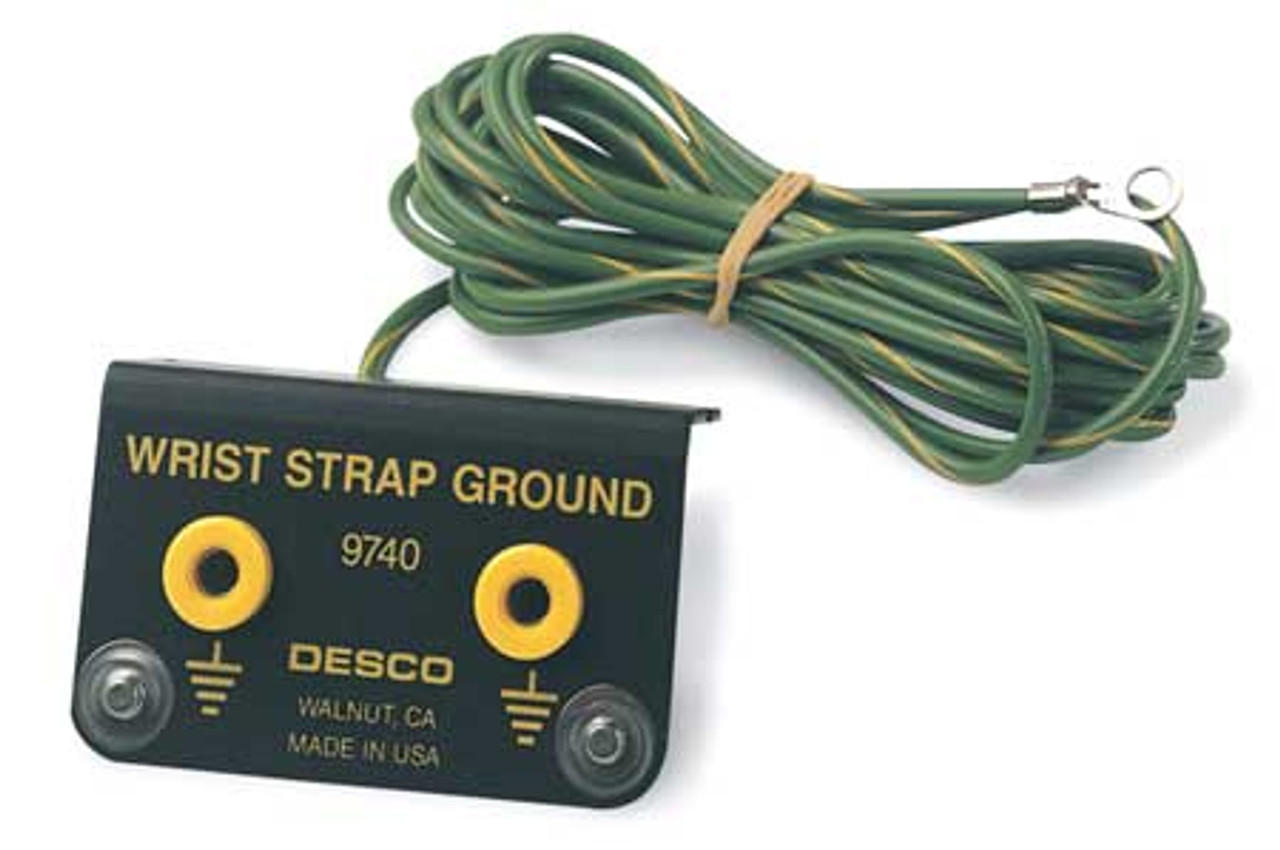 DESCO 09740 DESCO BENCH MOUNT GROUND FOR TWO WRIST S