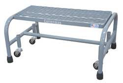 COTTERMAN 1001N2626A1E10B3C1P1 ROLLING LADDER WELDED PLATFORM 12IN H