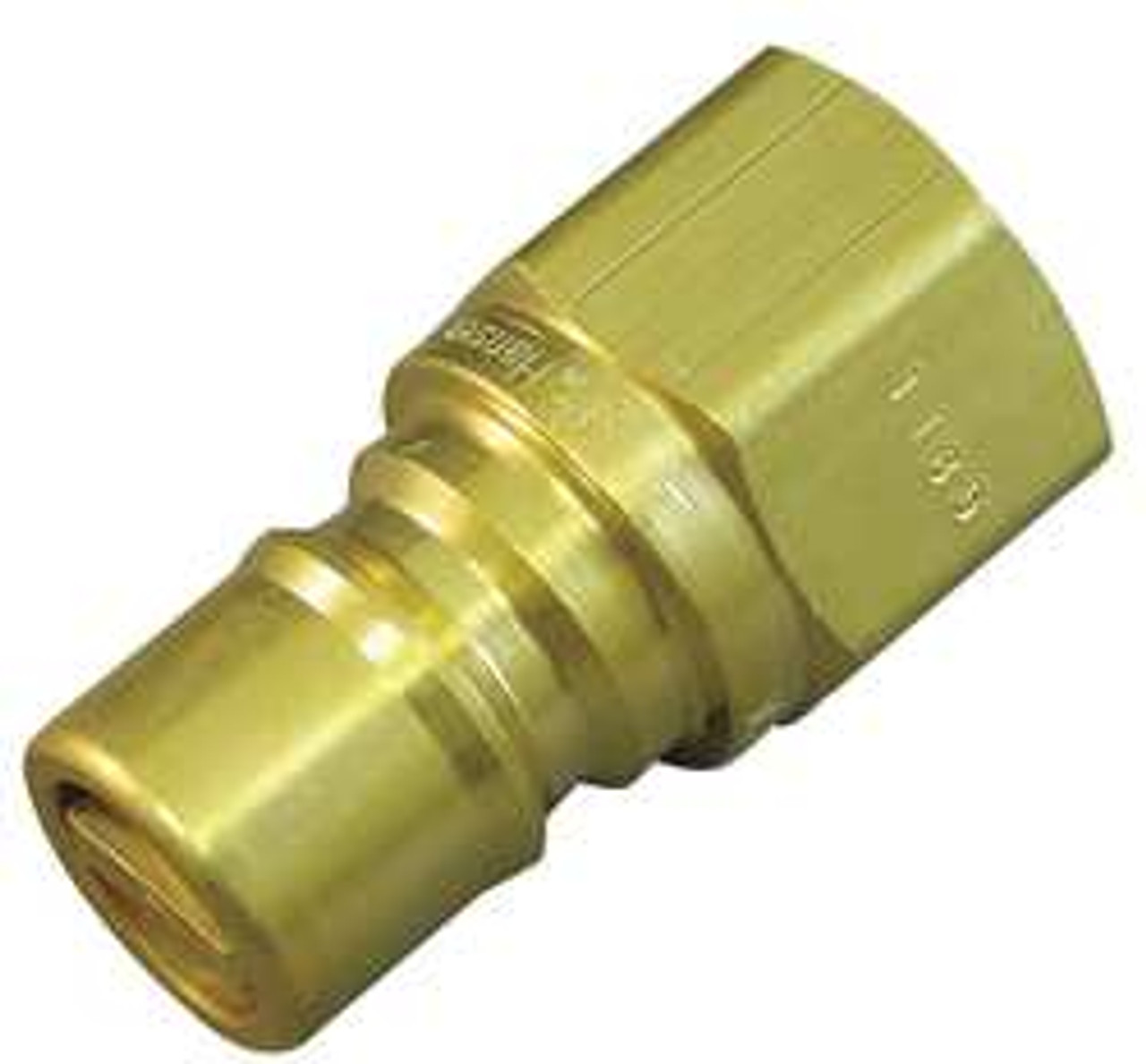 HANSEN 100512 COUPLER PLUG (M)NPT 1 BRASS