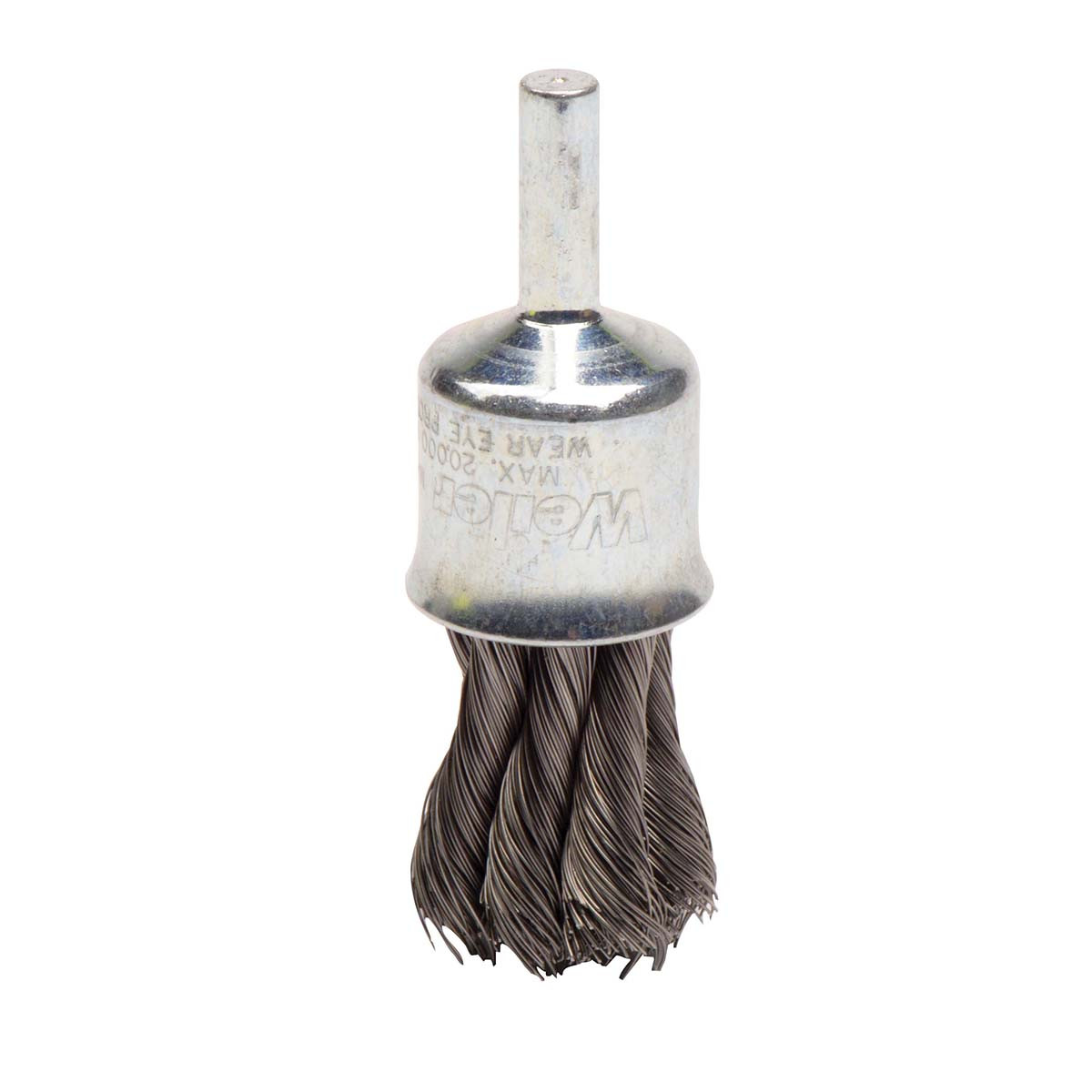 WEILER CORPORATION 10210 3/4" DIAM STEEL KNOTTED END BRUSH