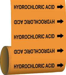 BRADY SPC ABSORBENTS 109309 PIPE MARKER 30 FT H X 12IN. W VINYL