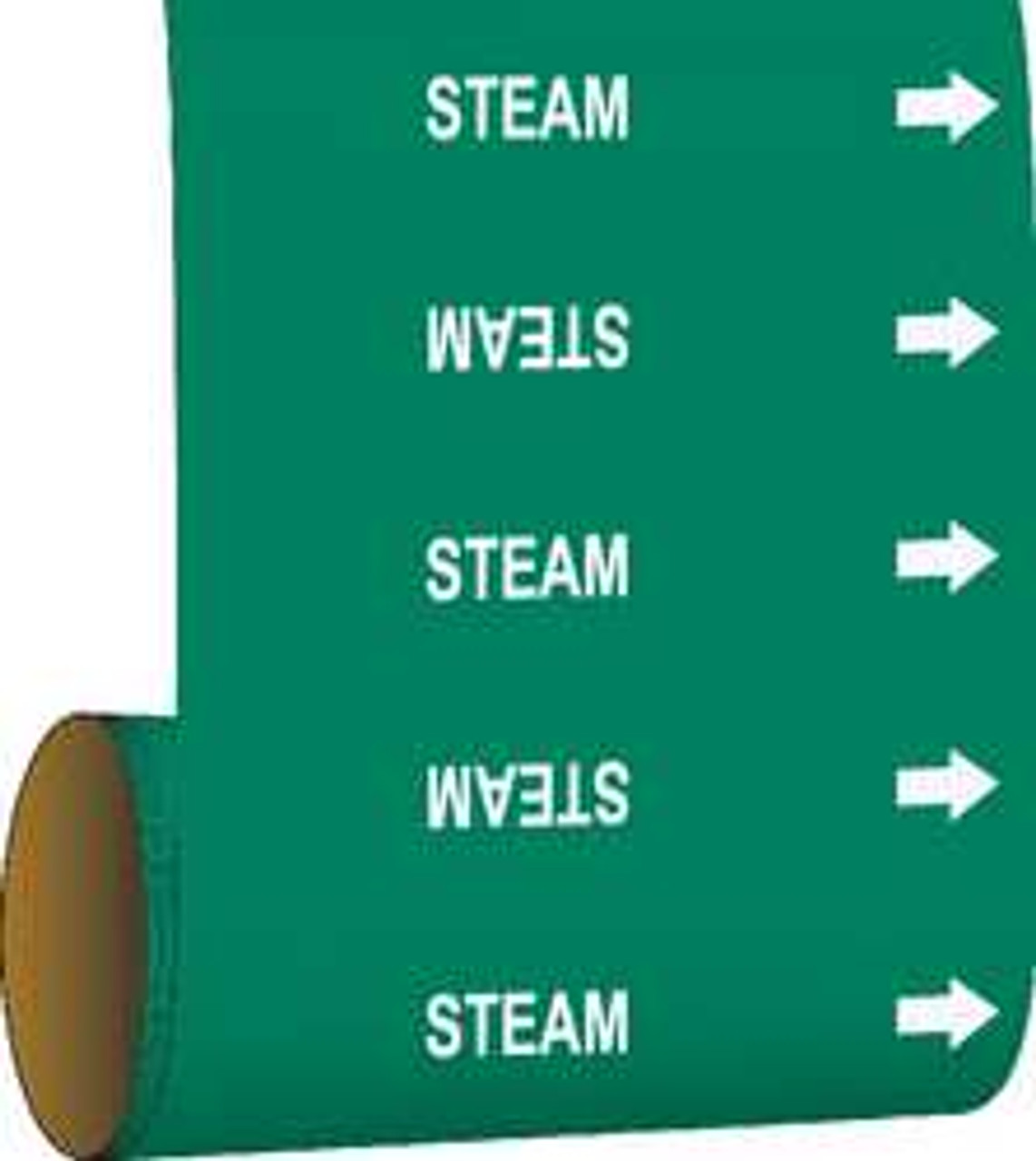 BRADY SPC ABSORBENTS 109725 PIPE MARKER 30 FT H X 8IN. W VINYL