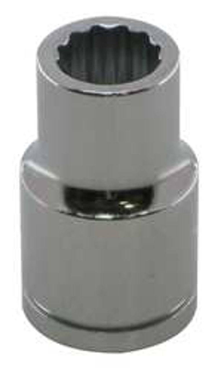 WESTWARD 10E253 SOCKET 1/2 IN DR 21MM 12 PT STD