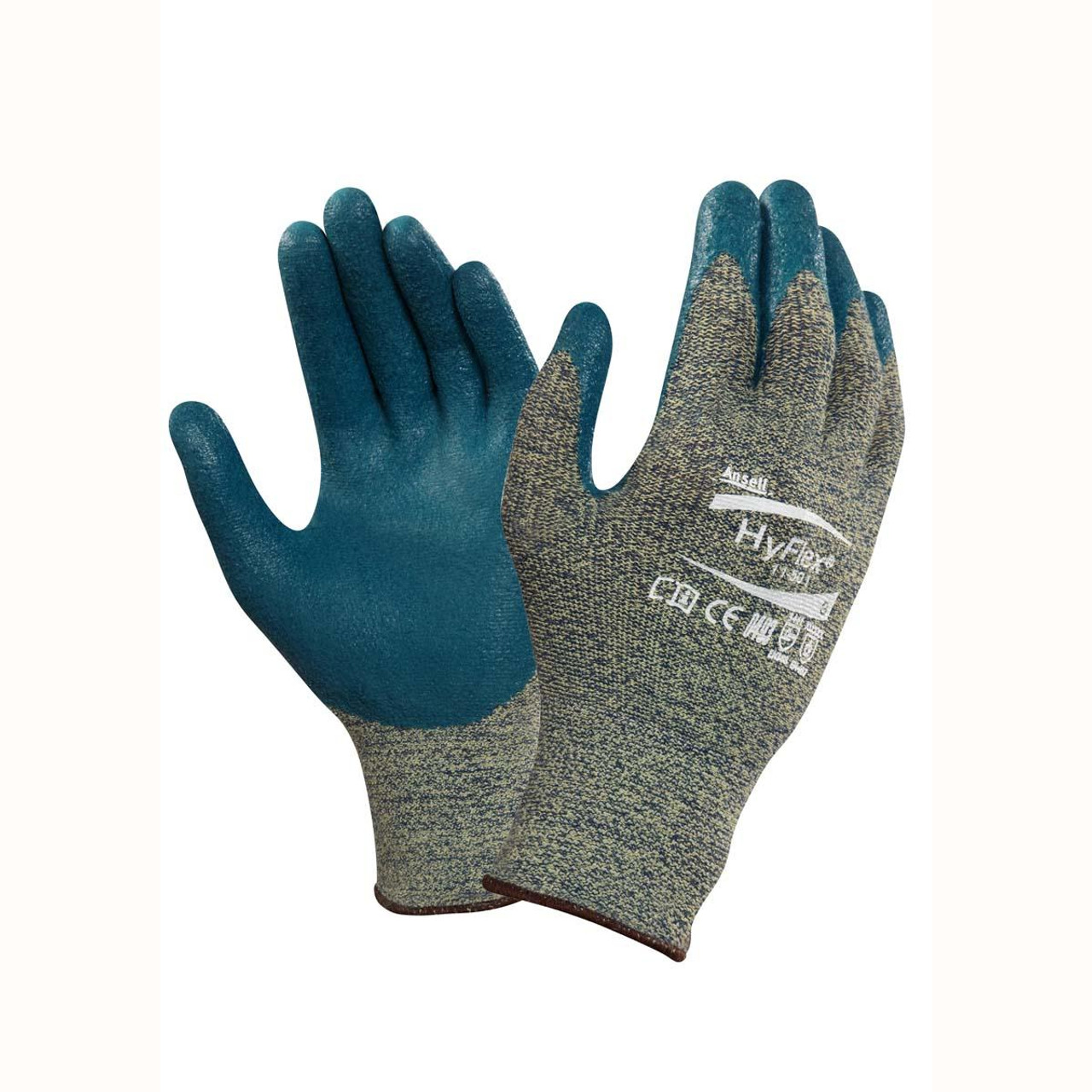 ANSELL 11-501-7 HYFLEX, ULTRA LIGHTWEIGHT ASSEMBLY GLOVE