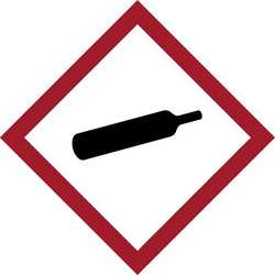 BRADY SPC ABSORBENTS 118834 GHS LABEL,1"H,1"W,PK16