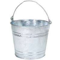 BEHRENS MANUFACTURING 1208 8QT HOTDIP METAL WATER BUCKET 