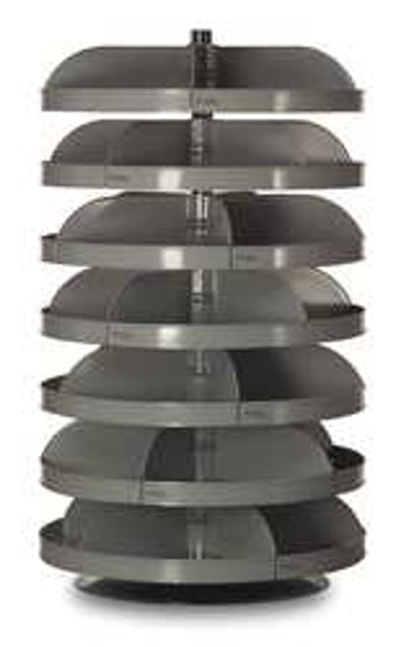 DURHAM MFG CO 1307-95 65-3/4" HIGH, STEEL ROTATING BIN RACK