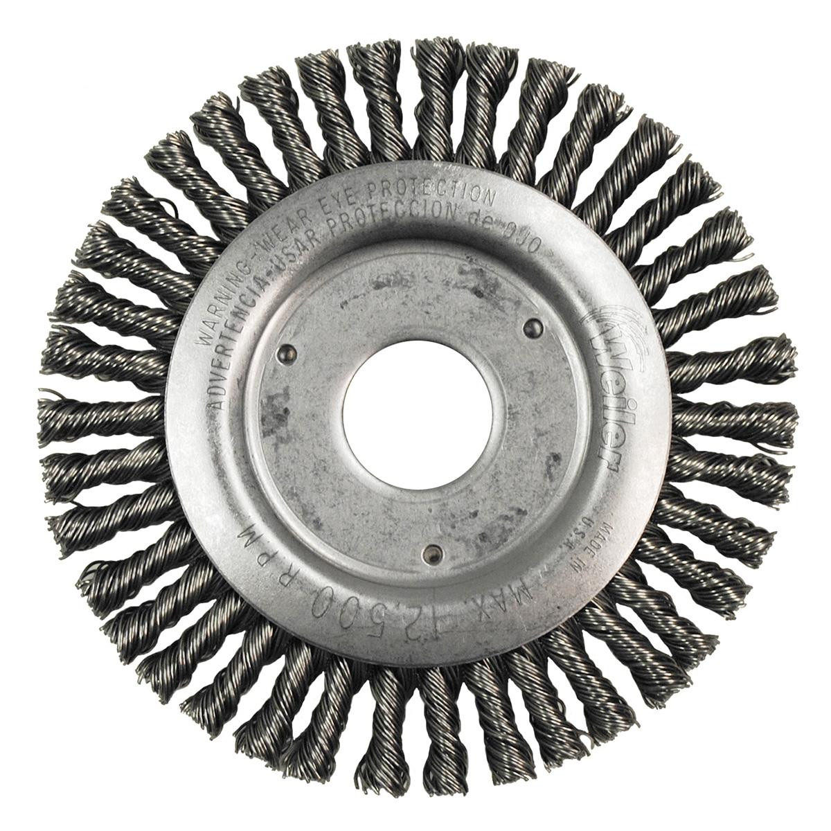 WEILER CORPORATION 13249 WIRE WHEEL BRUSH, SS,4-1/2"