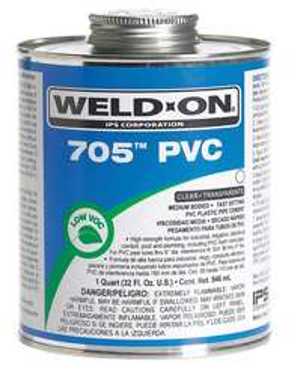 WELD-ON 13971 PIPE CEMENT CLEAR 32 OZ PVC WELD-ON 13971 PIPE CEMENT CLEAR 32 OZ PVC