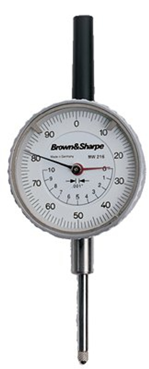 BROWN & SHARPE 14.82022 DIAL INDICATOR 0 TO 1 IN 0-100