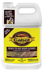 CABOT 140.0008007.007 WOOD CLEANER CLEAR 1 GAL.